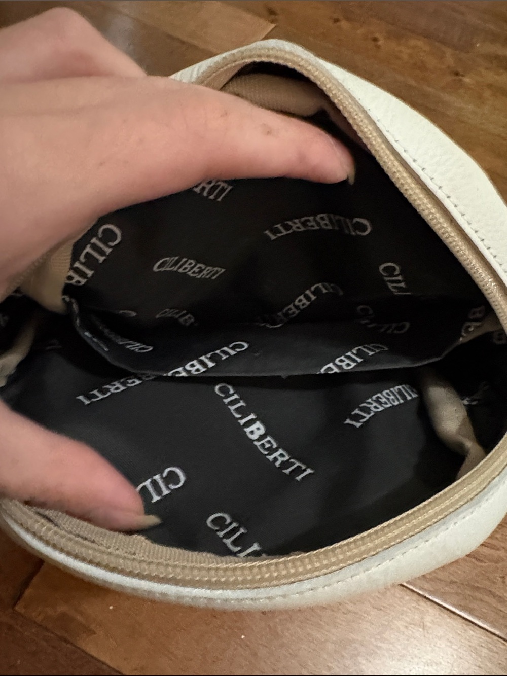 White small backpack NOT AVAILABLE ANYMORE - Picture 2 of 2